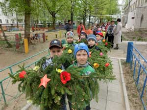 Маленькие патриоты большой страны.